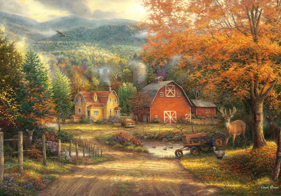 Image de Puzzle Chuck Pinson - Country Roads Take Me Home Grafika Kids