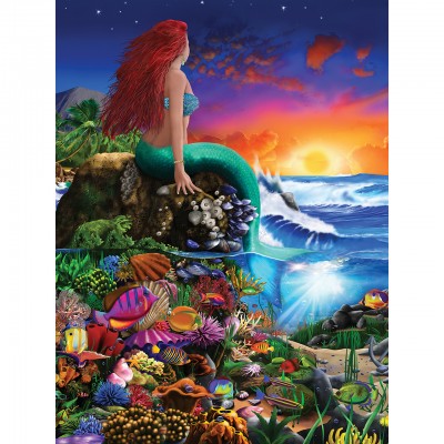 Master-Pieces-31723 Pièces XXL - Book Box - Little Mermaid