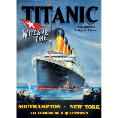 Master-Pieces-60348 Titanic White Star Line