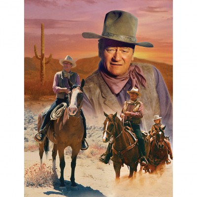Master-Pieces-71239 John Wayne - The Cowboy Way