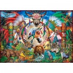 Master-Pieces-82127 Premium Collection - Tribal Spirit Animals