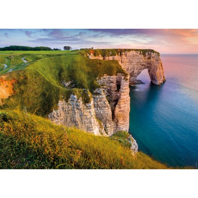 Nathan-00901 Des Racines et des Ailes - Vue sur les Falaises d'Etretat