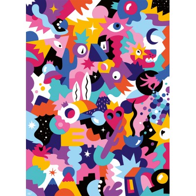 Nathan-00963 Collection Carte Blanche - Amour Tropicosmique II
