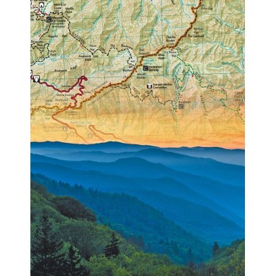 New-York-Puzzle-NG1963 Smoky Mountains Mini