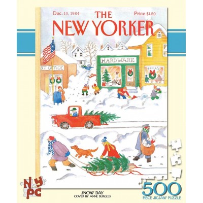 New-York-Puzzle-NY159 Pièces XXL - Snow Day