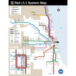 New-York-Puzzle-SW111 Chicago Transit Map Mini