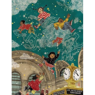 New-York-Puzzle-SW2012 Pièces XXL - Transit Posters - Starbright
