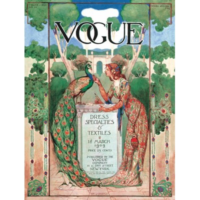 New-York-Puzzle-VG1817 Pretty as a Peacock