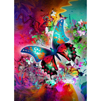 Nova-Puzzle-41021 Naissance d'un Papillon Fantastique