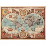 Nova-Puzzle-41065 Vieille Carte du Monde