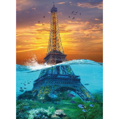 Nova-Puzzle-41077 Tour Eiffel Surréaliste