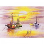 Nova-Puzzle-45003 Sunset and Boats