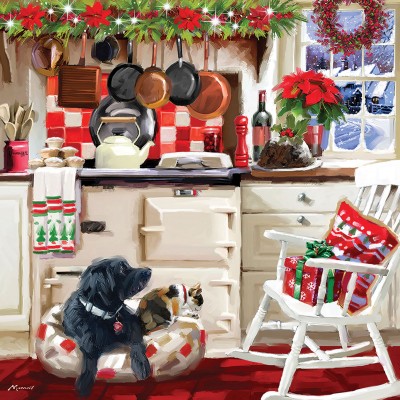 Otter-House-Puzzle-74138 Christmas Kitchen