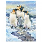 Cobble-Hill-47022 Pièces XXL - Penguin Family (Family)