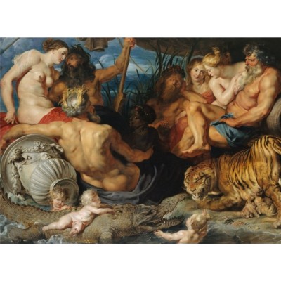 Piatnik-5476 Rubens - Les Quatre Continents, 1614