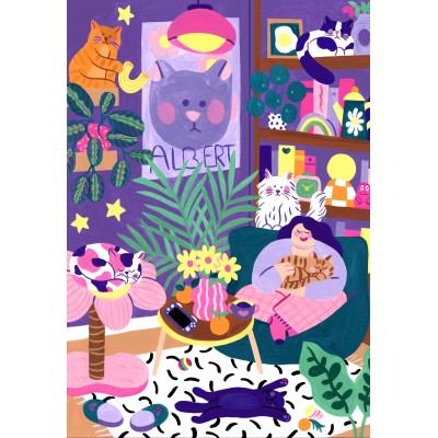 Pieces-Peace-F-00226 Amoureux des Chats