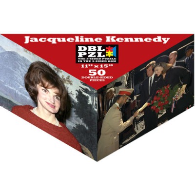 Pigment-and-Hue-DBLJBK-00903 Puzzle Double Face - Jacqueline Kennedy