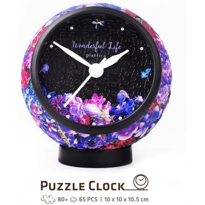 Pintoo-KC1041 Puzzle 3D Clock - Love Promise (Piles non fournies)