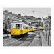 Puzzle en Plastique - Yellow Trams in Lisbon