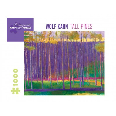 Pomegranate-AA1037 Wolf Kahn - Tall Pines, 1999