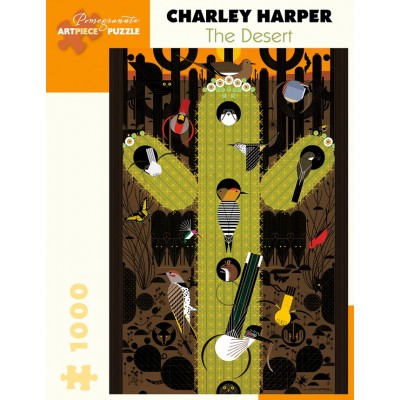 Pomegranate-AA1062 Charley Harper - The Desert