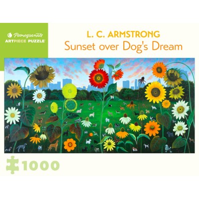 Pomegranate-AA1090 L. C. Armstrong - Sunset over Dog's Dream