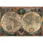 Pomegranate-AA603 Henricus Hondius : Carte antique du monde