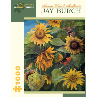 Pomegranate-AA878 Jay Burch - Summer Birds and Sunflowers, 2011