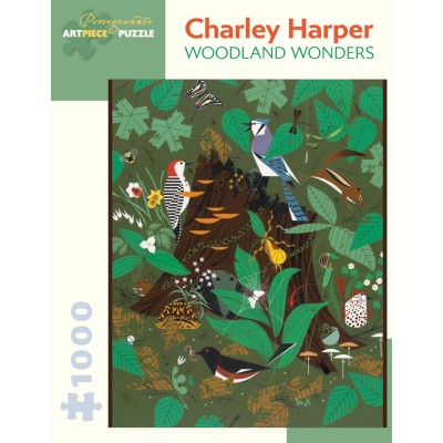 Pomegranate-AA907 Charley Harper - Woodland Wonders, 1977