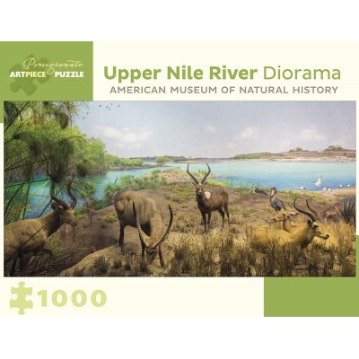 Pomegranate-AA957 Upper Nile River Diorama - 150 Miles Southwest of Lake No, South Sudan