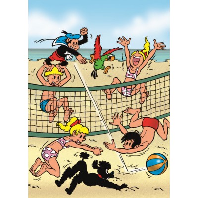 PuzzelMan-074 Jommeke : Beach Volley