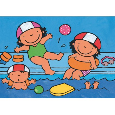PuzzelMan-598 Noa : A la piscine