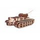 Puzzle 3D en Bois - Tank T-34-85