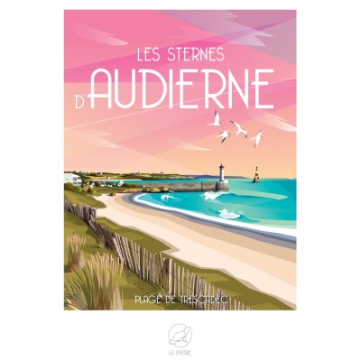 Puzzle-La-Loutre-1275 Les sternes d'AUDIERNE Plage de trescadec