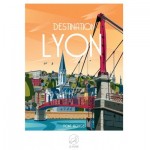 Puzzle-La-Loutre-6280 Destination LYON - Pont Rouge