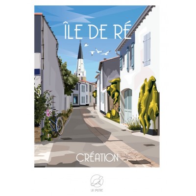Puzzle-La-Loutre-7416 Île de RE Création