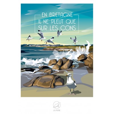 Puzzle-La-Loutre-8895 En BRETAGNE Il ne pleut que sur les Cons