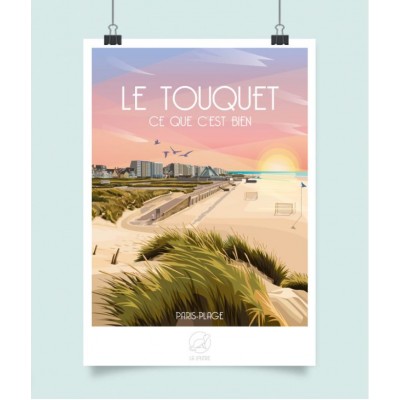 Puzzle-La-Loutre-9977 LE TOUQUET CE QUE C'EST BIEN