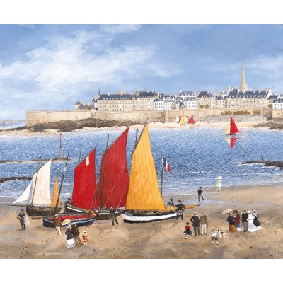 Puzzle-Michele-Wilson-A1002-650 Les Remparts de Saint-Malo