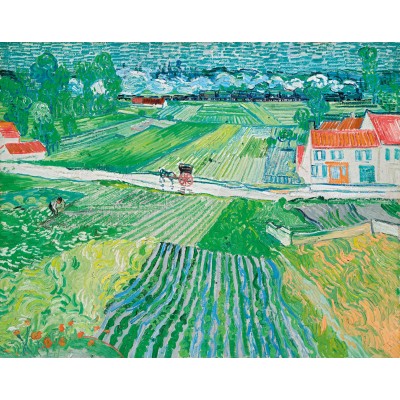 Puzzle-Michele-Wilson-A1118-1000 Puzzle en Bois Découpé à la Main - Paysage D'Auvers