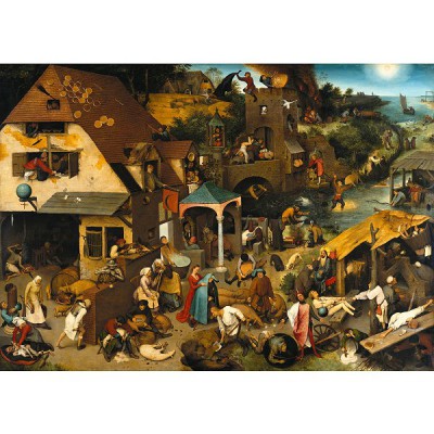 Puzzle-Michele-Wilson-A131-650 Brueghel : Proverbes flamands