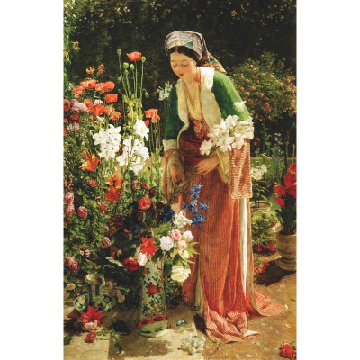 Puzzle-Michele-Wilson-A204-350 Lewis : Dans le jardin