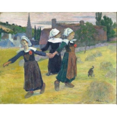 Puzzle-Michele-Wilson-A473-80 Paul Gauguin - Danseuses Bretonnes, 1888