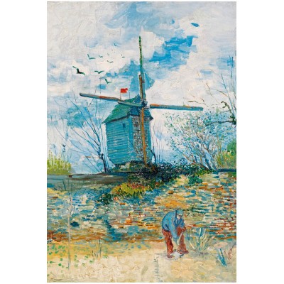 Puzzle-Michele-Wilson-A540-750 Vincent Van Gogh - Le Moulin de la Galette, 1886