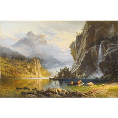 Puzzle-Michele-Wilson-A630-900 Puzzle en Bois - Bierstadt, Pêche Indienne
