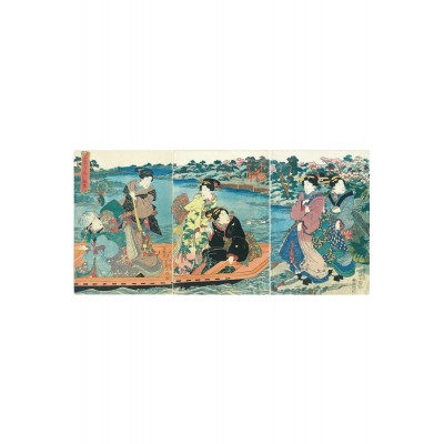 Puzzle-Michele-Wilson-A660-250 Puzzle en Bois - Utagawa Kunisada