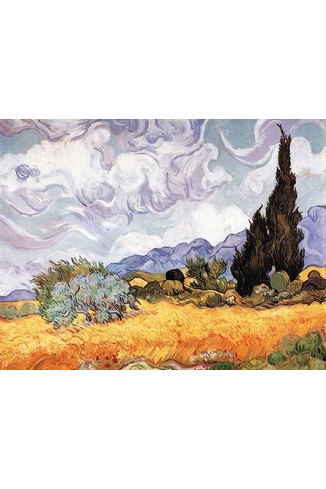 Puzzle-Michele-Wilson-A723-150 Vincent Van Gogh : Les Blés Jaunes