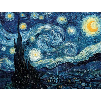 Puzzle-Michele-Wilson-A848-80 Van Gogh : Nuit étoilée