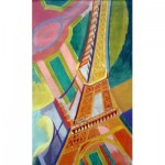 Puzzle-Michele-Wilson-K276-100 Puzzle en Bois découpé à la Main - Robert Delaunay - Tour Eiffel