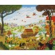 Puzzle en Bois Découpé à la Main - Arche De Noé